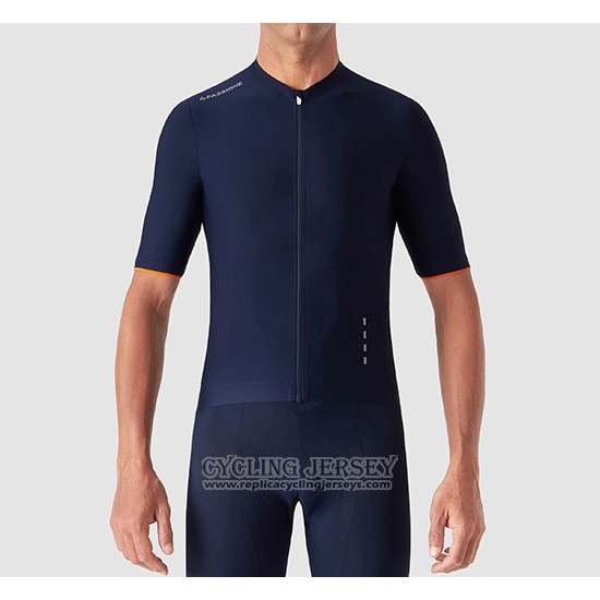 2019 Cycling Jersey La Passione Blue White Short Sleeve And Bib Short